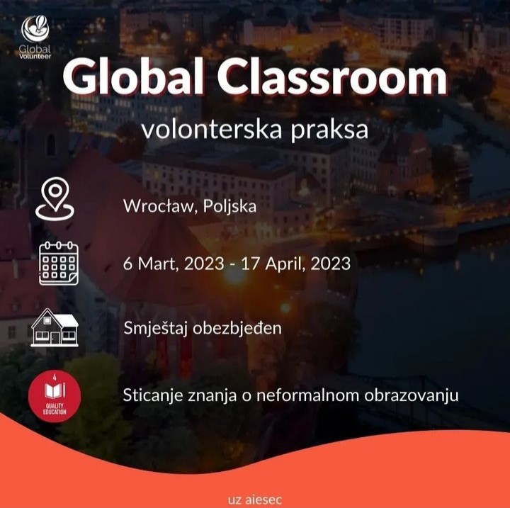 AIESEC BiH Global Classroom volonterska praksa