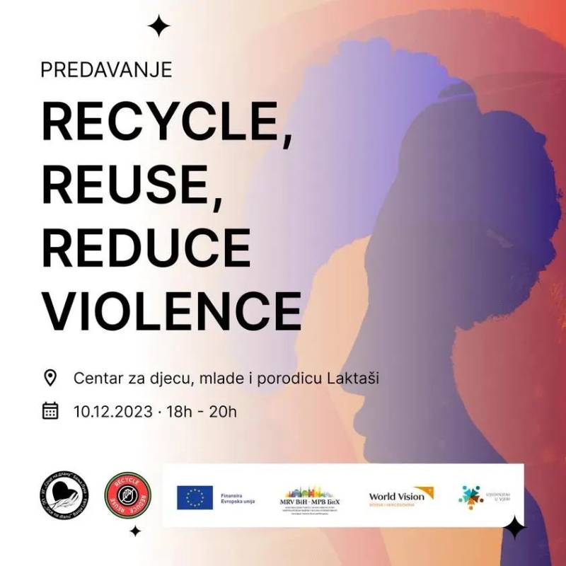 Predavanje Recycle, reuse, reduce violence