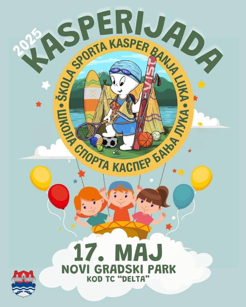 Škola sporta „Kasper“ organizuje veliku Kasperijadu