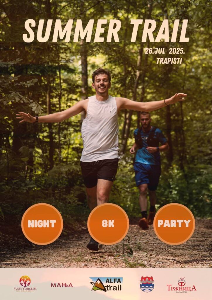 AK „Alfa“: „Summer Trail“ u subotu u Trapistima, prijave u toku