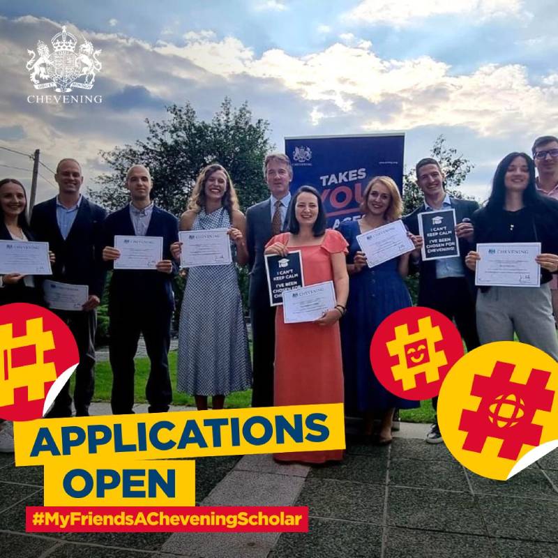 BRITANSKA AMBASADA: Otvorene prijave za Chevening stipendije