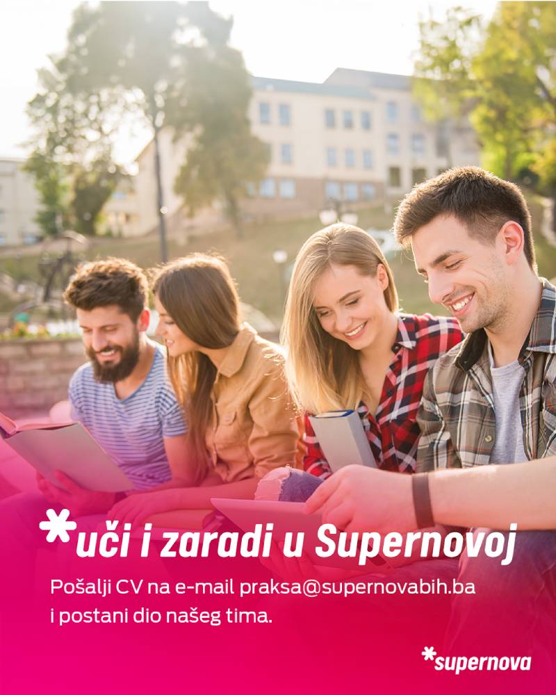 Studentska praksa: Uči i zaradi u Supernovoj