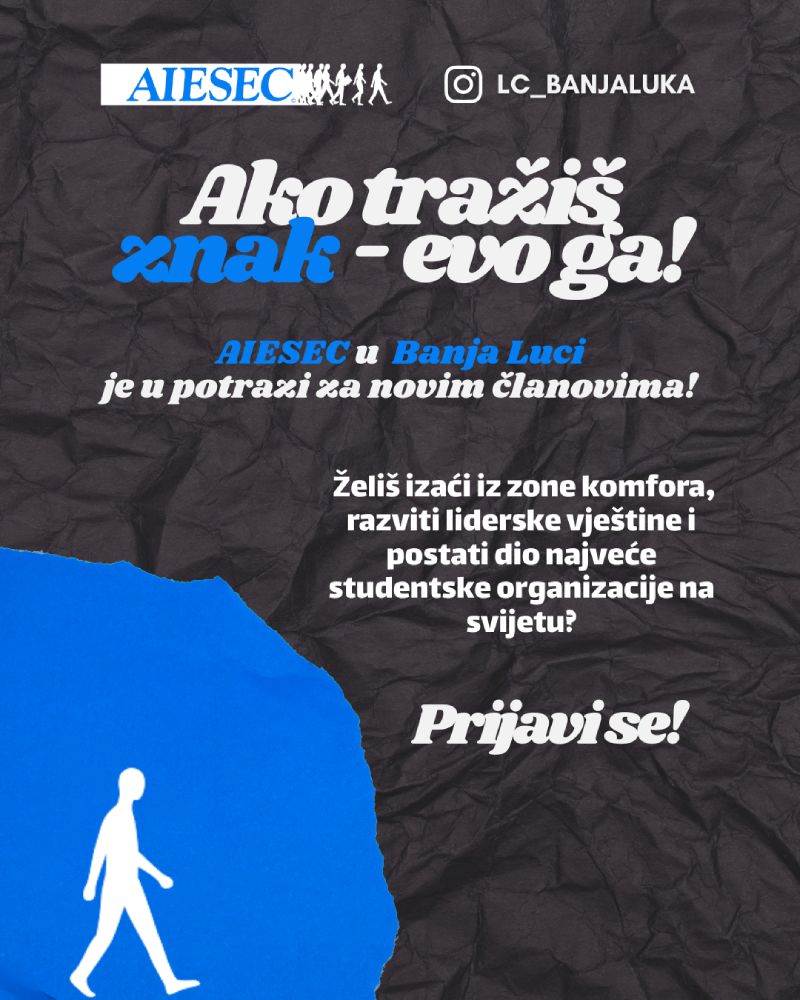 AIESEC u Banjoj Luci otvara prijave za nove članove