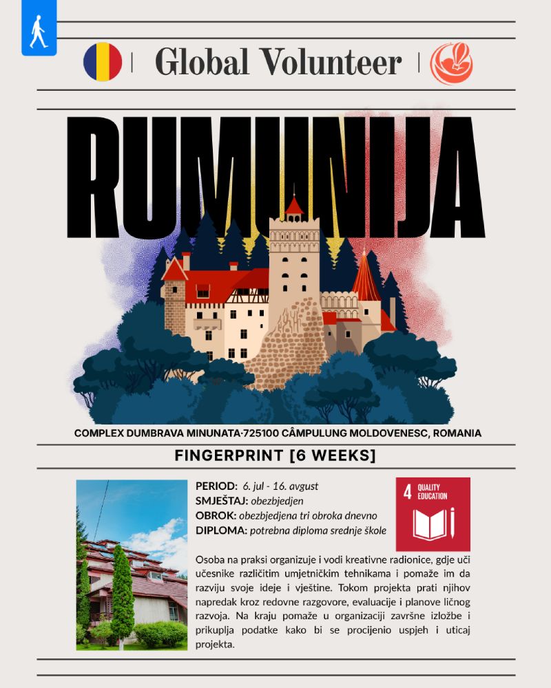 Global volunteer - Rumunija