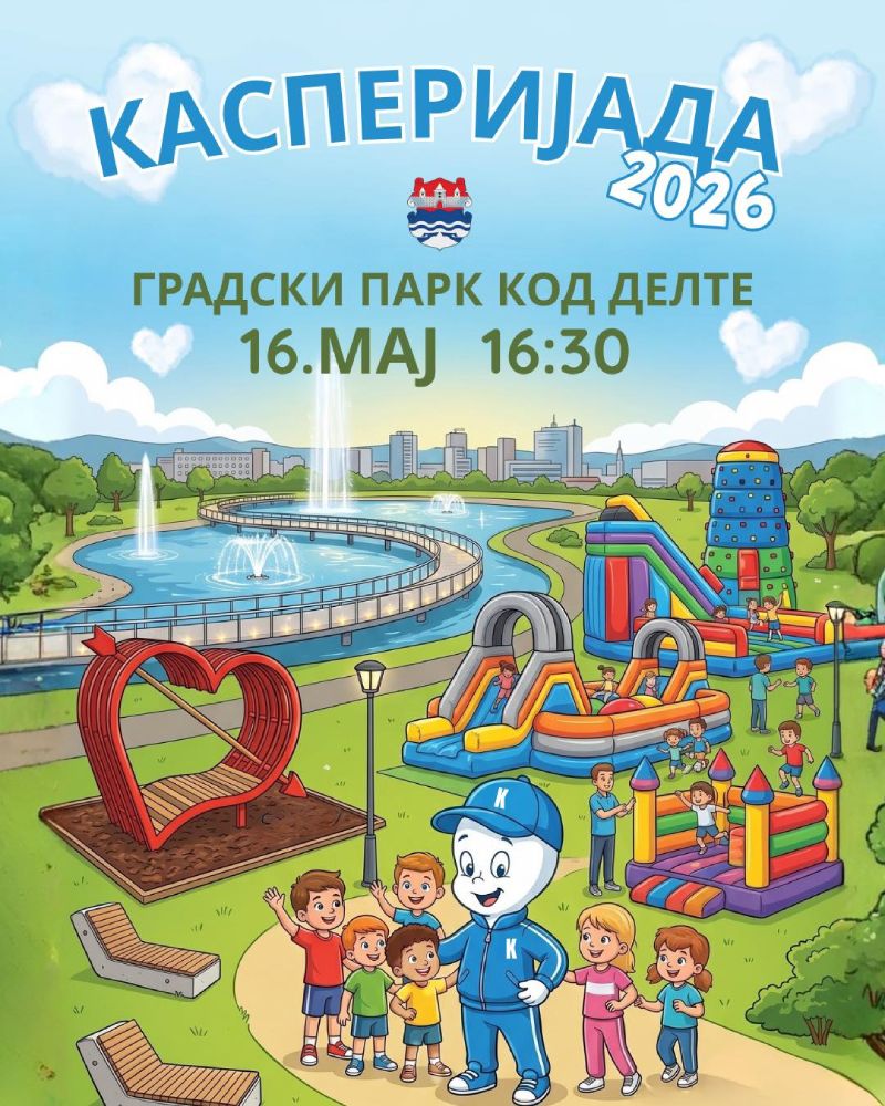 Velika "Kasperijada" u parku kod Delte u organizaciji škole sporta "Kasper"