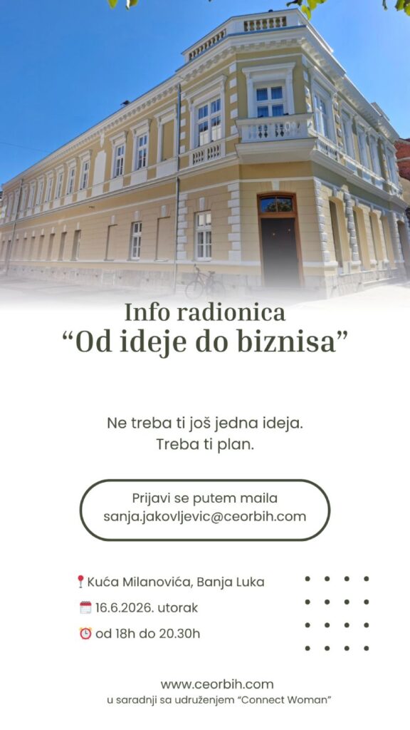 Radionica "Od ideje do biznisa"