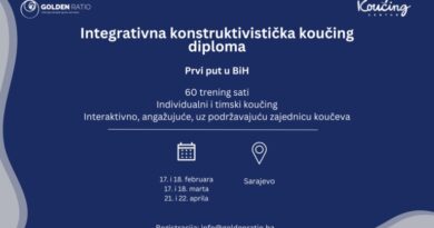 Golden Ratio Growth Centar Sarajevo – Prijavite se na prvi akreditovani coaching program u BiH