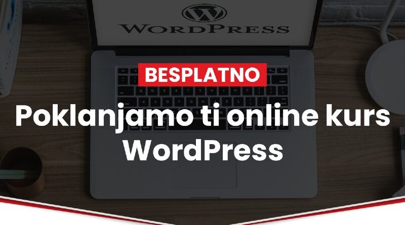 Besplatni online kurs WordPressa