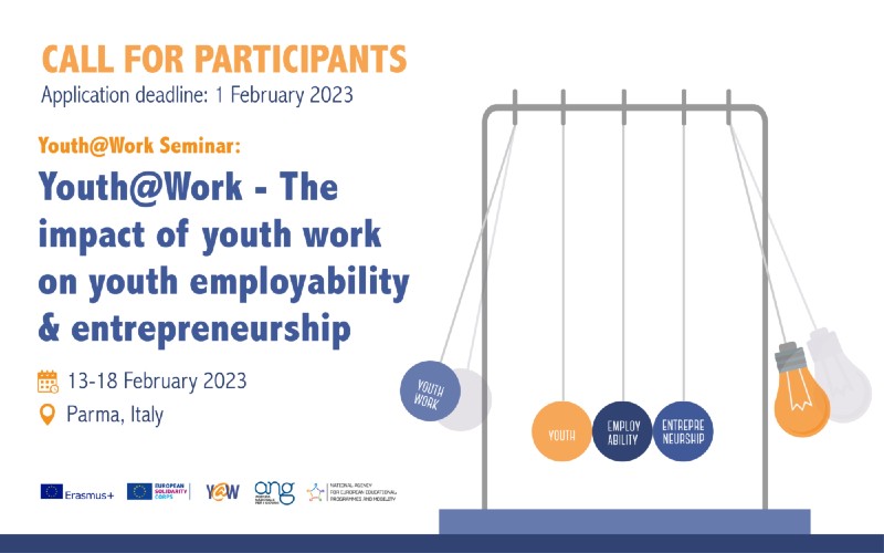 Youth@Work – The Impact of Youth Work on Youth Employability and Entrepreneurship Seminar