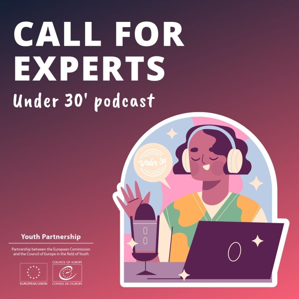 Under 30' podcast: Call for experts
