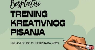 Besplatni online trening kreativnog pisanja