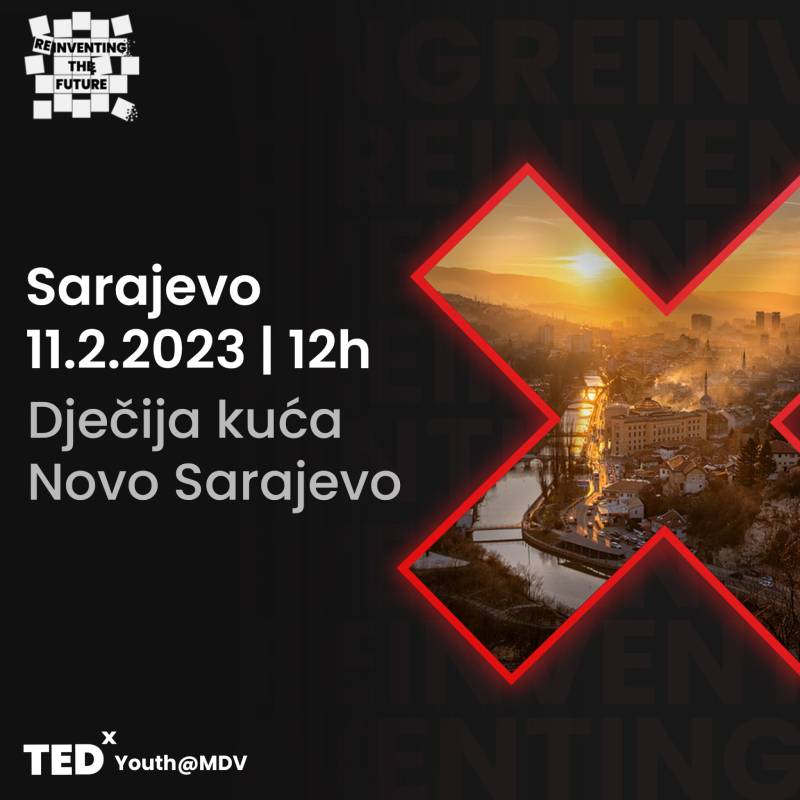 Budite dio drugog TEDxYouth@MDV događaja!