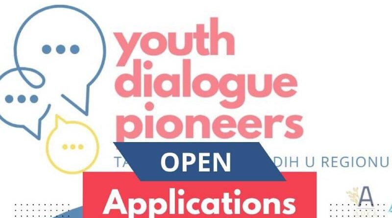 Poziv za pionire i pionirke dijaloga mladih u regionu Zapadnog Balkana