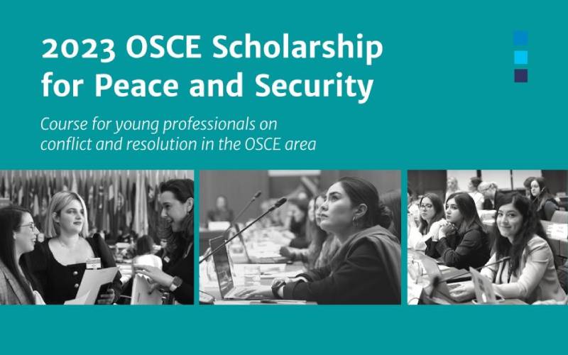 2023 OSCE Scholarship for Peace and Security