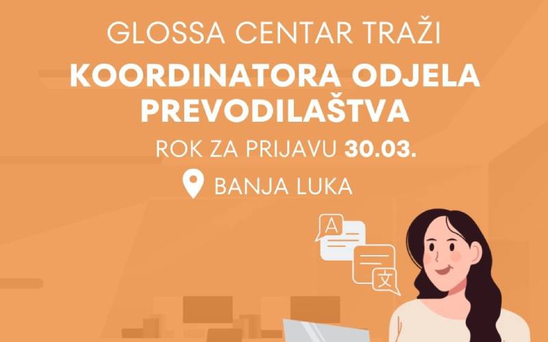 Glossa-centar širi svoj tim!