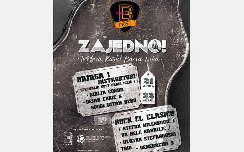 Muzički spektakl u Banjaluci; "Plan B FEST" okuplja najveće regionalne rokenrol izvođače