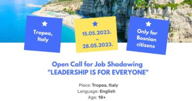 Open Call for Two Female Participants for ” LEO Job Shadowing” Project in Tropea, Italy