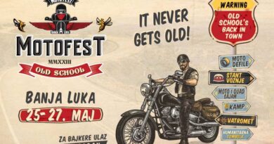 Ovogodišnji Moto Fest 2023, na banjalučkoj tvrđavi Kastel 25/26/27 maja