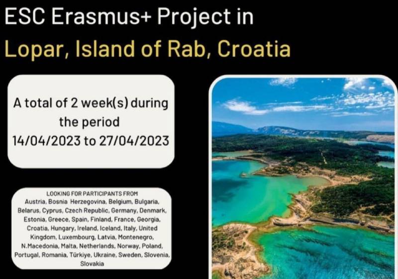 Prijavite se za Erasmus+ projekat u Hrvatskoj