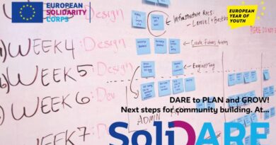 SoliDARE - European meeting for organisations in the Solidarity Corps