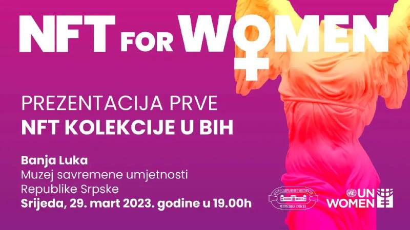 Svečana prezentacija 20 odabranih radova projekta „NFT for Women“ u MSURS