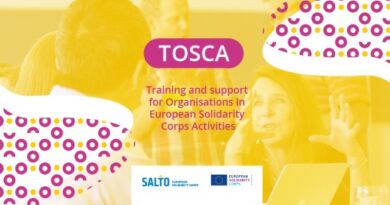 European Solidarity Corps: TOSCA – Training and support for organisations active in the European Solidarity Corps