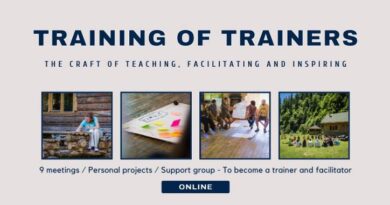 Training of Trainers (ONLINE) – the craft of teaching, facilitating and inspiring