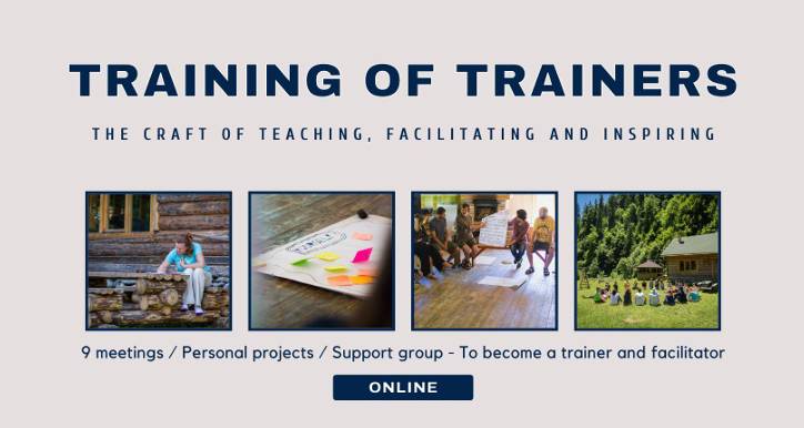 Training of Trainers (ONLINE) – the craft of teaching, facilitating and inspiring