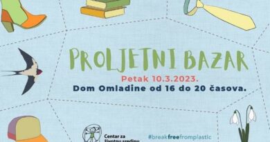 U Domu omladine: Razmjena garderobe na „Proljetnom bazaru“