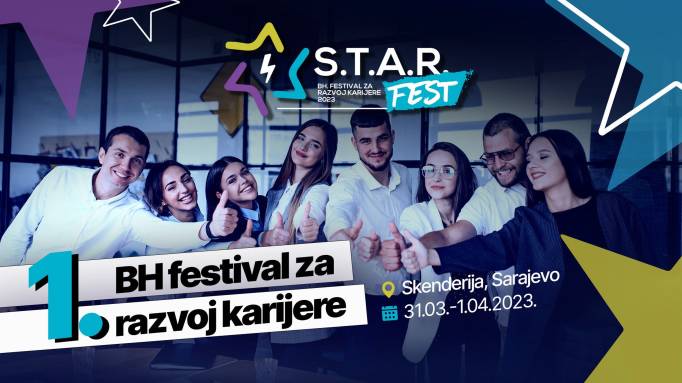 Uskoro STARfest – 1. Bh. festival za razvoj karijere