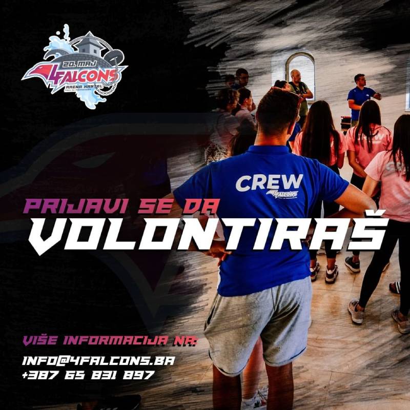 4Falcons: Prijavi se da volontiraš