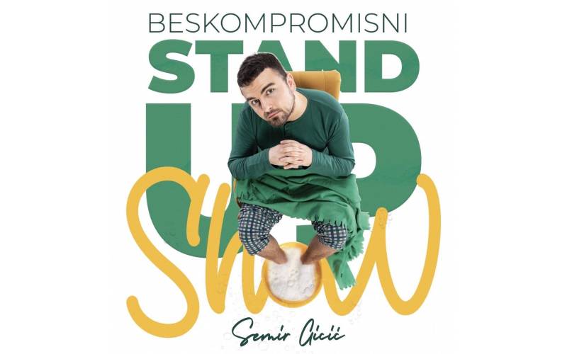 “Beskompromisna komedija” Semir Gicić u Domu omladine