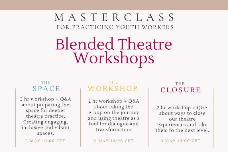 Training Course: Blended Theatre Workshops ONLINE Masterclass 2nd EDITION