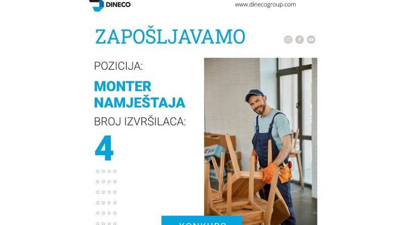 DINECO zapošljava