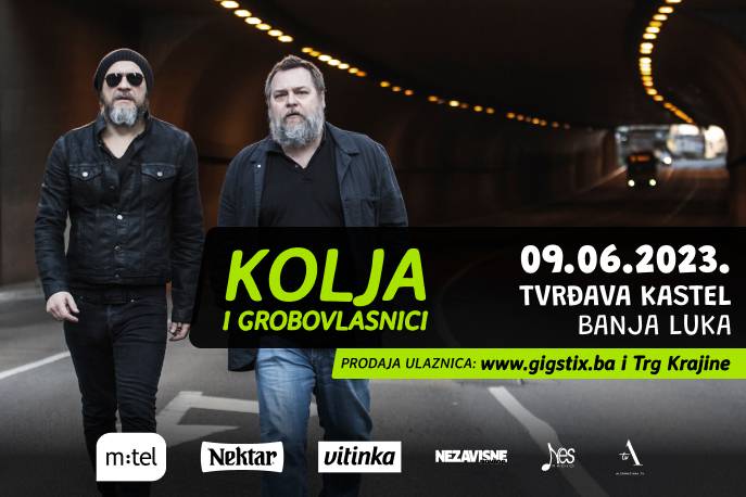 Dugo iščekivani nastup - Kolja i Grobovlasnici 09. juna u Banjaluci