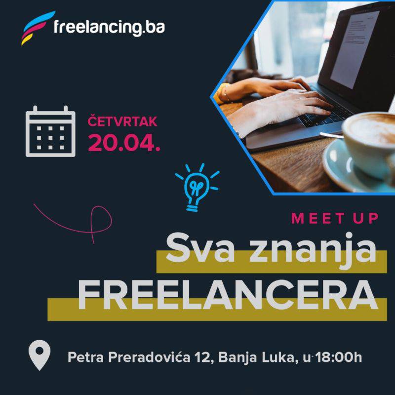 Freelance.ba meetup "Sva znanja freelancera"