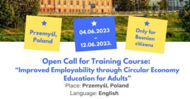 Open call for training course "IDEA" in Przemysl, Poland