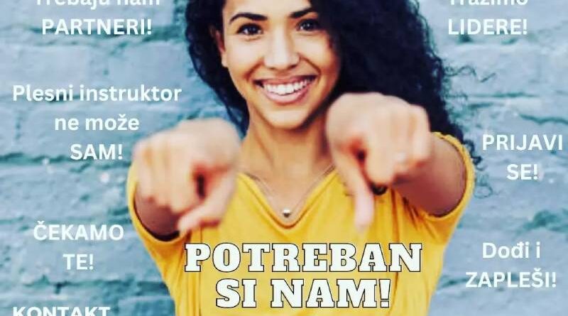 Plesna Rekreacija "Opušteno" je u potrazi za plesnim partnerima!