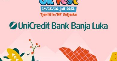 UniCredit Bank Banja Luka zvanična Banka partner Nektar OK Festa 2023