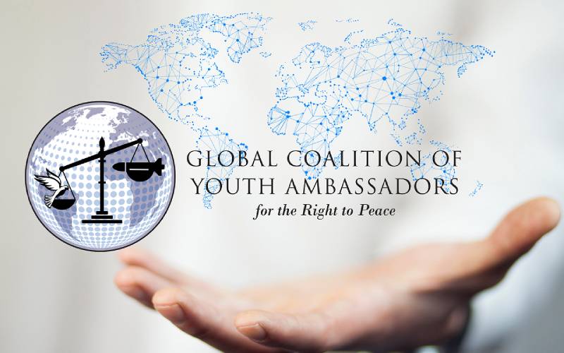 Youth ambassadors for the right to peace