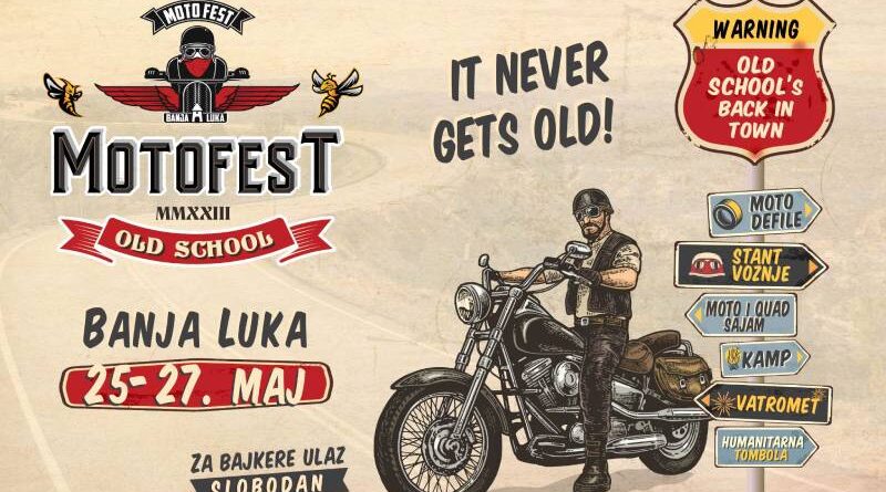 „Old School“ sa Moto Festom ponovo dolazi u Banjaluku