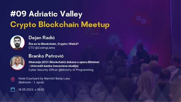 #09 Adriatic Valley - Crypto Blockchain Meetup