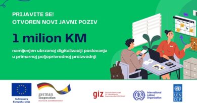 1 milion KM za podršku investicijama za ubrzan razvoj digitalizacije u primarnoj poljoprivrednoj proizvodnji