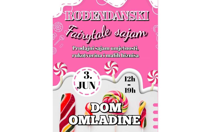 Bajkoviti sajam u Domu omladine