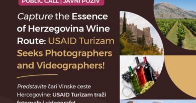 Javni poziv / USAID Turizam