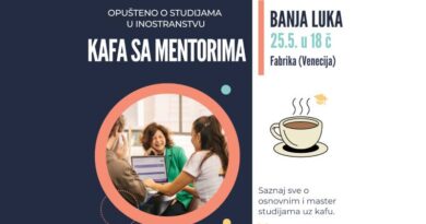 Kafe sa mentorima o studijama u inostranstvu