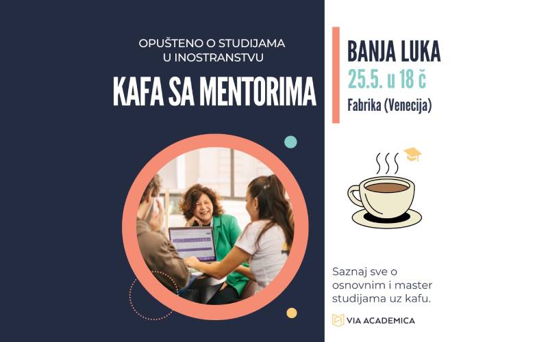 Kafe sa mentorima o studijama u inostranstvu