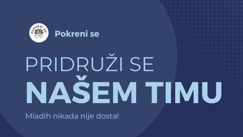 Mladih nikada nije dosta – postani deo našeg tima!
