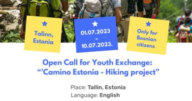 Open Call for 5 Participants Youth Exchange ‘’Camino Estonia’’ – Hiking project in Estonia