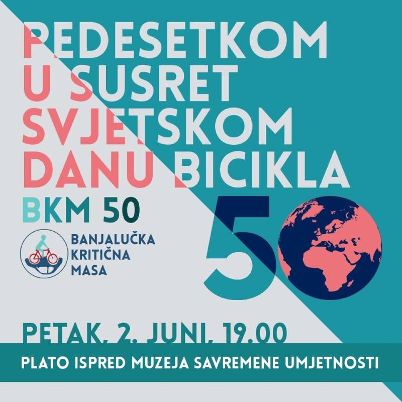 Pedesetkom u susret Svjetskom danu bicikla